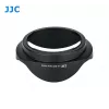 JJC vastavalosuoja Canon EW-83E - tulppaanimuoto, bajonettikiinnitys, musta