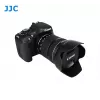 JJC vastavalosuoja Canon EW-73B - tulppaanimuoto bajonettikiinnitys - musta