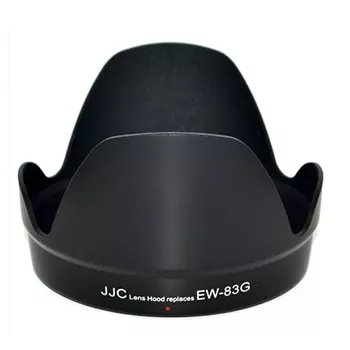 JJC vastavalosuoja Canon EW-83G, tulppaanimuoto, musta
