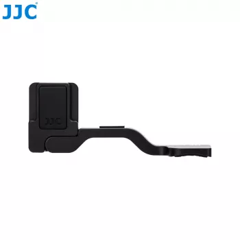 JJC TA-A6700 peukalotuki Sony A6700 kameralle – alumiiniseos, salamakengän kiinnitys, peukalotuki