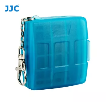 JJC muistikorttikotelo 4 SD / SDHC / SDXC kortille - musta