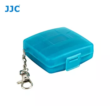 JJC muistikorttikotelo 4 SD / SDHC / SDXC kortille - musta
