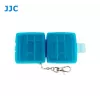 JJC muistikorttikotelo 4 SD / SDHC / SDXC kortille - musta