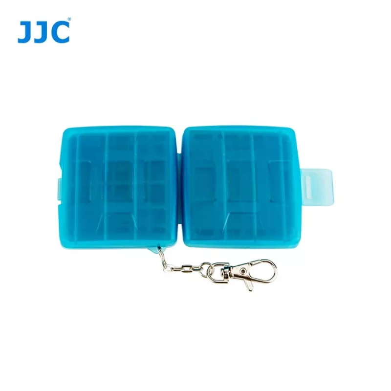 JJC muistikorttikotelo 4 SD / SDHC / SDXC kortille - musta