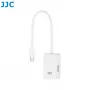 JJC PDB-UC USB-C Micro SD -kortinlukija 2x USB-C-liitännällä, Space Gray