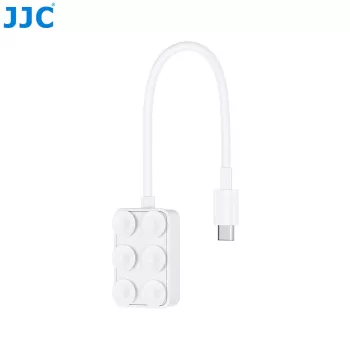JJC PDB-UC USB-C Micro SD -kortinlukija 2x USB-C-liitännällä, Space Gray