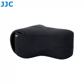 JJC neopreenikamerakotelo suurelle DSLR-kameralle objektiivilla - musta (OC-MC3BK)
