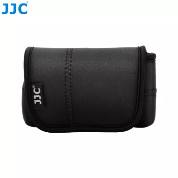 JJC OC-S3BK neopreenikamerakotelo DSLR/peilittömälle pitkällä objektiivilla, musta