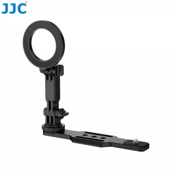 JJC HG-CS1 laajennusteline DJI Osmo Pocket 3:lle Magsafe-telineellä, 1/4 inch -kierteellä, kylmäkenkätelineellä, alumiiniseos, musta