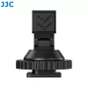 JJC HC-DMN kengän 1/4 inch-20 kierreadapteri mikrofonitelineelle, musta