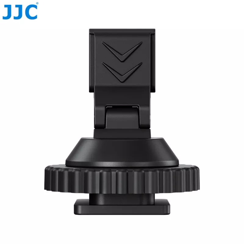 JJC HC-DMN kengän 1/4 inch-20 kierreadapteri mikrofonitelineelle, musta