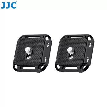 JJC 2x pika-kiinnityslevy Arca Swiss 1/4 tuuma + Peak Design V3 kameralle QR-PDK2