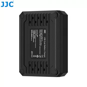 JJC Dual USB -laturi 2x Nikon EN-EL15 EN-EL15a EN-EL15b EN-EL15c akuille