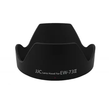 JJC vastavalosuoja Canon EW-73II, tulppamallinen, musta, iskunkestävä ABS-muovi