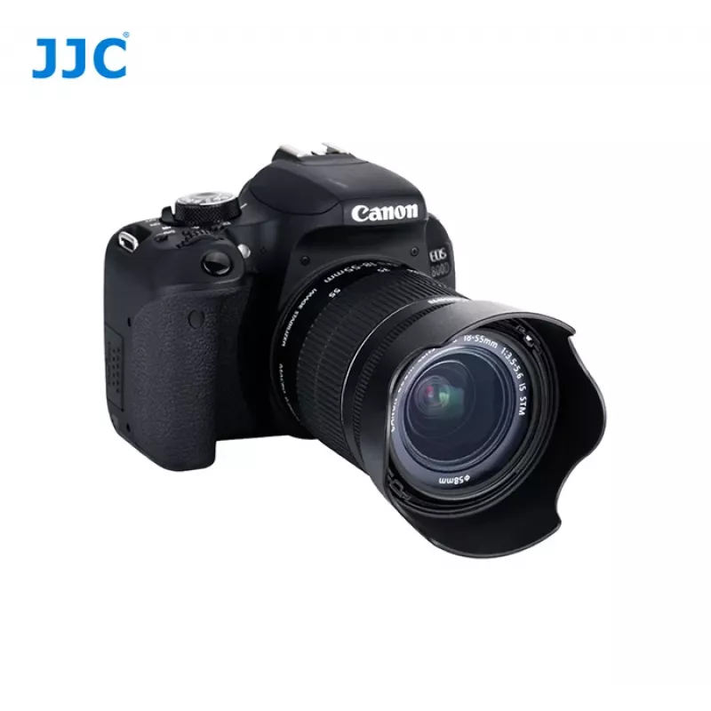 JJC vastavalosuoja Canon EW-63C - tulppamallinen, musta