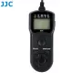 JJC RM-VPR1 kaapelikaukolaukaisin intervallimittarilla Sony Multi-Terminal -kameroille