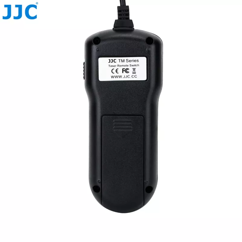JJC RM-VPR1 kaapelikaukolaukaisin intervallimittarilla Sony Multi-Terminal -kameroille