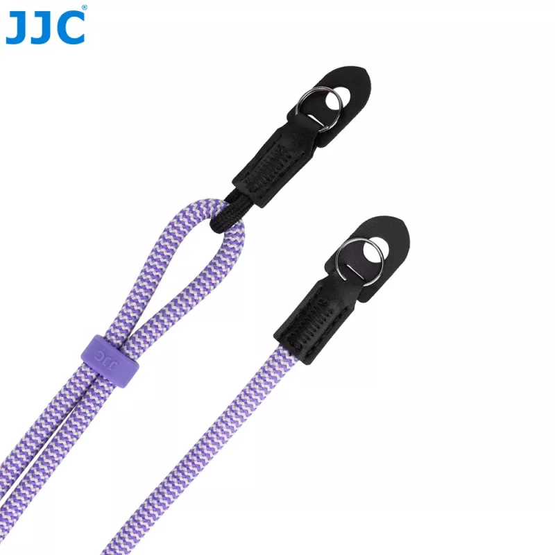 JJC retro-kameran kaula- ja olkahihna CPC-LPS violetti
