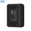 JJC Triple USB -akkulaturi Ricoh DB-120 (3 paikkaa) - DCH-DB120TC