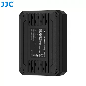 JJC Triple USB -akkulaturi Ricoh DB-120 (3 paikkaa) - DCH-DB120TC