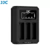 JJC Triple USB -akkulaturi Ricoh DB-120 (3 paikkaa) - DCH-DB120TC