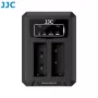 JJC Dual USB -laturi Olympus BLS-1 BLS-5 BLS-50 -akuille