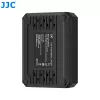 JJC Dual USB -laturi Olympus BLS-1 BLS-5 BLS-50 -akuille