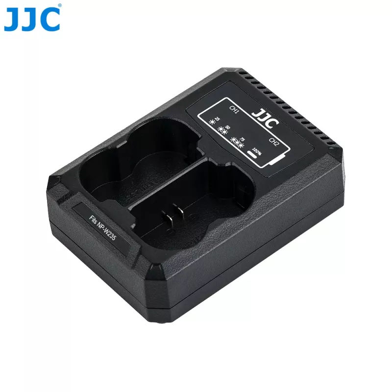 JJC Dual USB -laturi Fujifilm NP-W235 -akulle