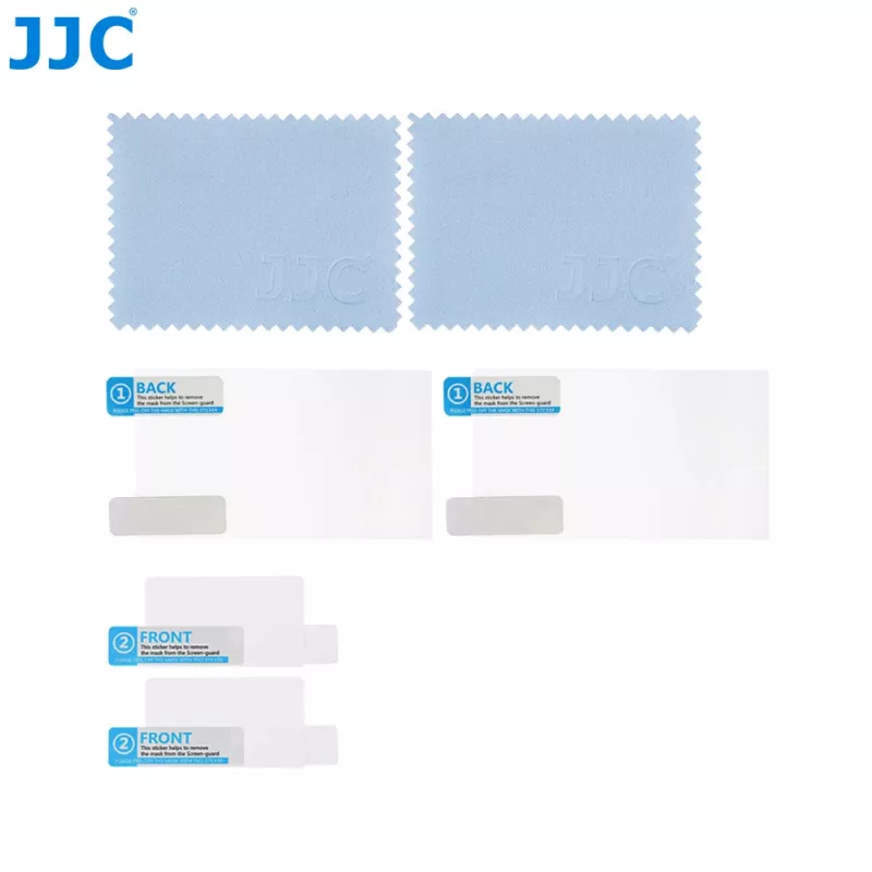 JJC 2x LCD-näytönsuojakalvo + ylä-LCD:n suojakalvo Canon 6D Mark II