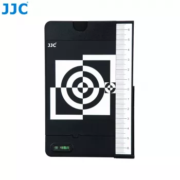 JJC 2-in-1 -harmaa kortti + tarkennuksen kalibrointitaulu automaattitarkennuksen säätöön