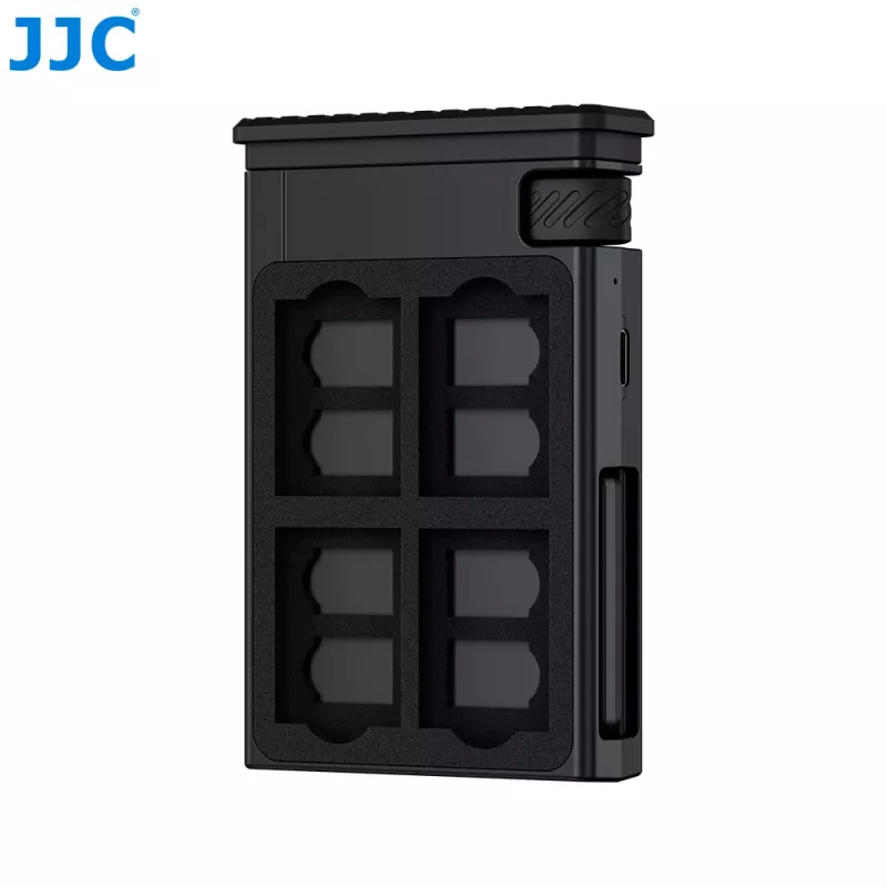 JJC MFCC-1 Monikortinlukija USB Type-C & MicroUSB 3.1 300 Mbps suojakotelolla