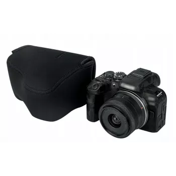 JJC Silikonisuojakotelo Canon EOS R7 / R10:lle - musta (OC-C3BK)