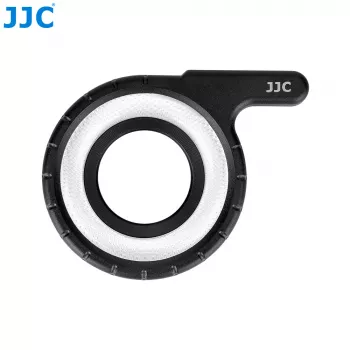 JJC Makro-rengasvalo salamalla Olympus Tough TG-7 TG-6 TG-5 TG-4 TG-3 TG-2:lle (MRL-TG1)