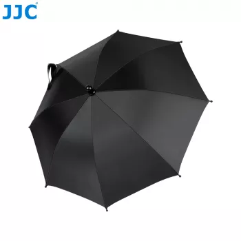 JJC CU-XLM2 kameran sadesuoja kylmäkenkätelineellä ja 1/4 tuuman kierteellä DSLR-, peilittömille kameroille ja videokameroille