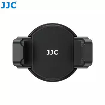 JJC MS-SPC1 musta magneettinen puhelinteline 1/4 tuuman kierteellä ja 2 kylmäkenkätelineellä iPhone MagSafelle