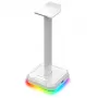 Redragon Scepter PRO HA300-W Pelikuulokkeiden teline RGB-valaistuksella, valkoinen