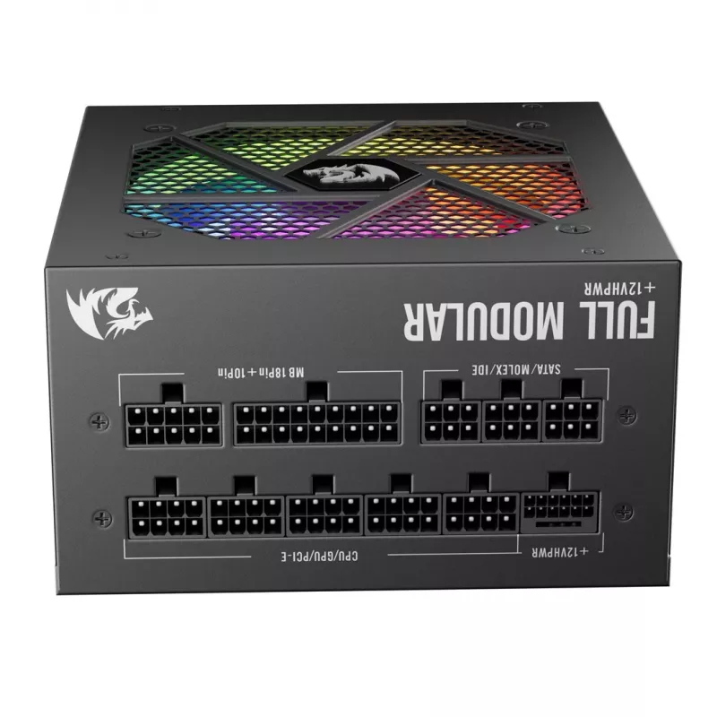 Redragon GC-PS007-1-V2 850W 80 PLUS Bronze ATX ei-modulaarinen virtalähde