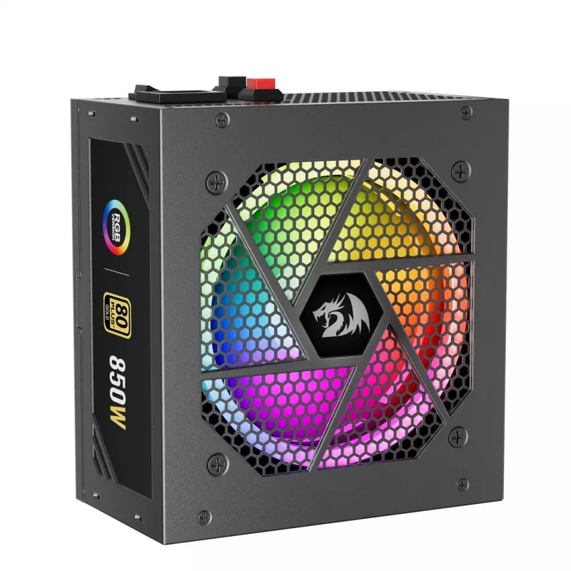 Redragon GC-PS007-1-V2 850W 80 PLUS Bronze ATX ei-modulaarinen virtalähde