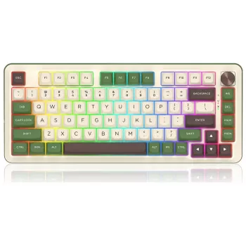 Redragon K681CGC-RGB-PRO Cyrus 65 % Tri-Mode -mekaaninen näppäimistö, Hot-Swappable, Red-kytkimet, RGB, musta