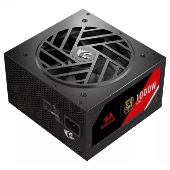 Redragon Master GC-MS03 1000W -virtalähde, 80 PLUS Standard, ATX, ei-modulaarinen, 120 mm tuuletin, musta