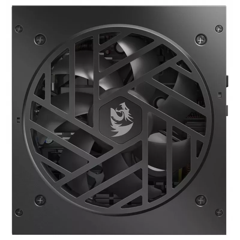 Redragon Master GC-MS03 1000W -virtalähde, 80 PLUS Standard, ATX, ei-modulaarinen, 120 mm tuuletin, musta