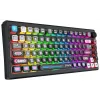 Redragon K732MC-RGB-PRO Uranus Pro 82 75 % -mekaaninen näppäimistö, Hot-Swappable, RGB, USB-C, musta