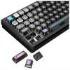Redragon K732MC-RGB-PRO Uranus Pro 82 75 % -mekaaninen näppäimistö, Hot-Swappable, RGB, USB-C, musta