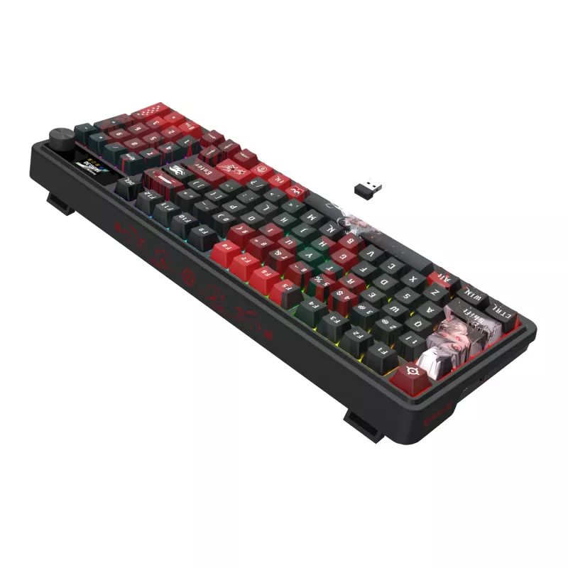 Redragon ARTEMIS PRO K719AK-RGB-PRO 75 % Tri-Mode -mekaaninen pelinäppäimistö
