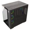 Redragon EVO ARGB GC-623-PRO Mid-Tower -pelikotelo, musta