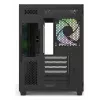 Redragon Vision ARGB GC-625-PRO Mid-Tower -pelikotelo, musta, karkaistu lasi, 4x120 mm ARGB-tuuletinta
