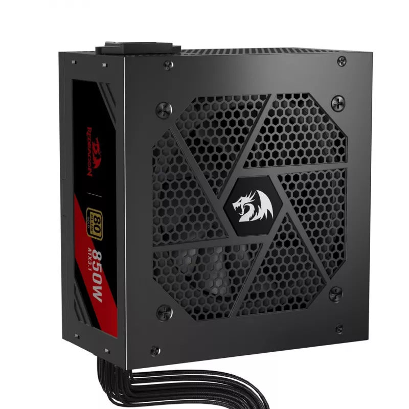Redragon GC-PS007-SE 850W -virtalähde, 80 PLUS Bronze, ATX, ei-modulaarinen