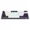 Redragon ALCOR QMK K717WB-RGB-PRO -mekaaninen näppäimistö, 75 % layout, Tri-Mode, Hot-Swappable, valkoinen/musta