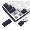 Redragon ALCOR QMK K717WB-RGB-PRO -mekaaninen näppäimistö, 75 % layout, Tri-Mode, Hot-Swappable, valkoinen/musta
