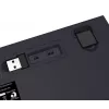 Redragon ALCOR QMK K717WB-RGB-PRO -mekaaninen näppäimistö, 75 % layout, Tri-Mode, Hot-Swappable, valkoinen/musta